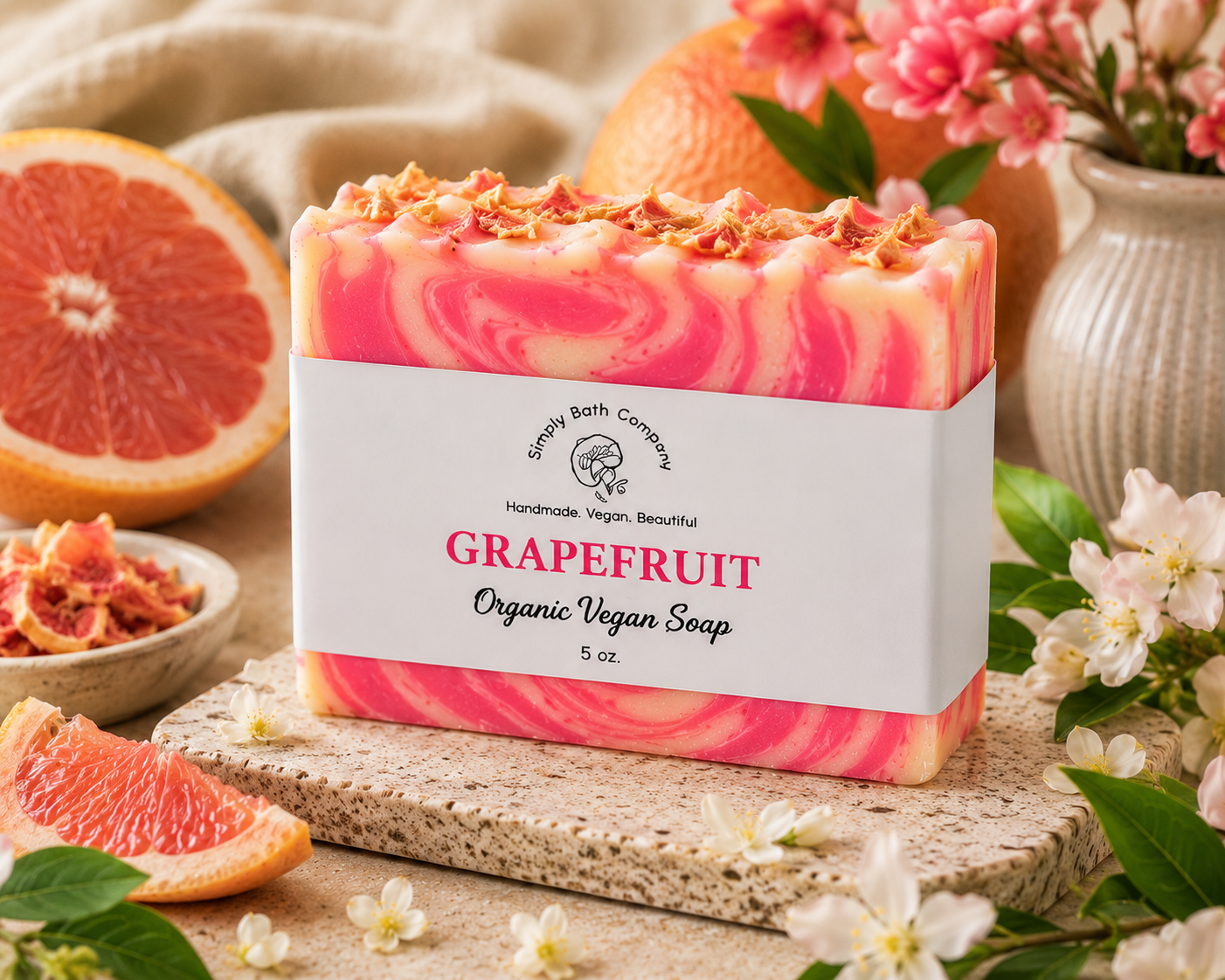 Organic Grapefruit Body Bar
