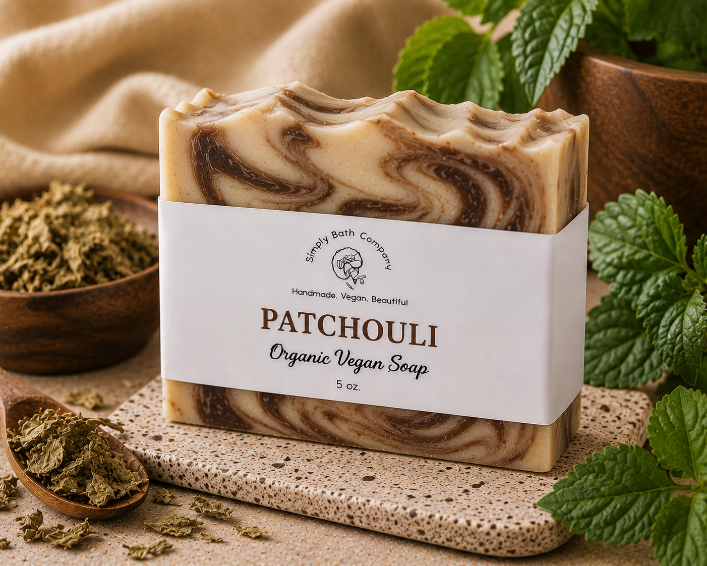 Organic Patchouli Body Bar