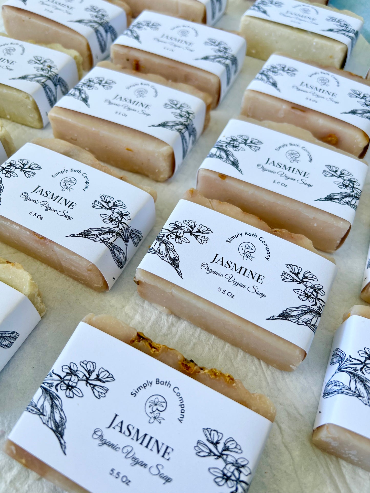 Organic Jasmine Body Bar
