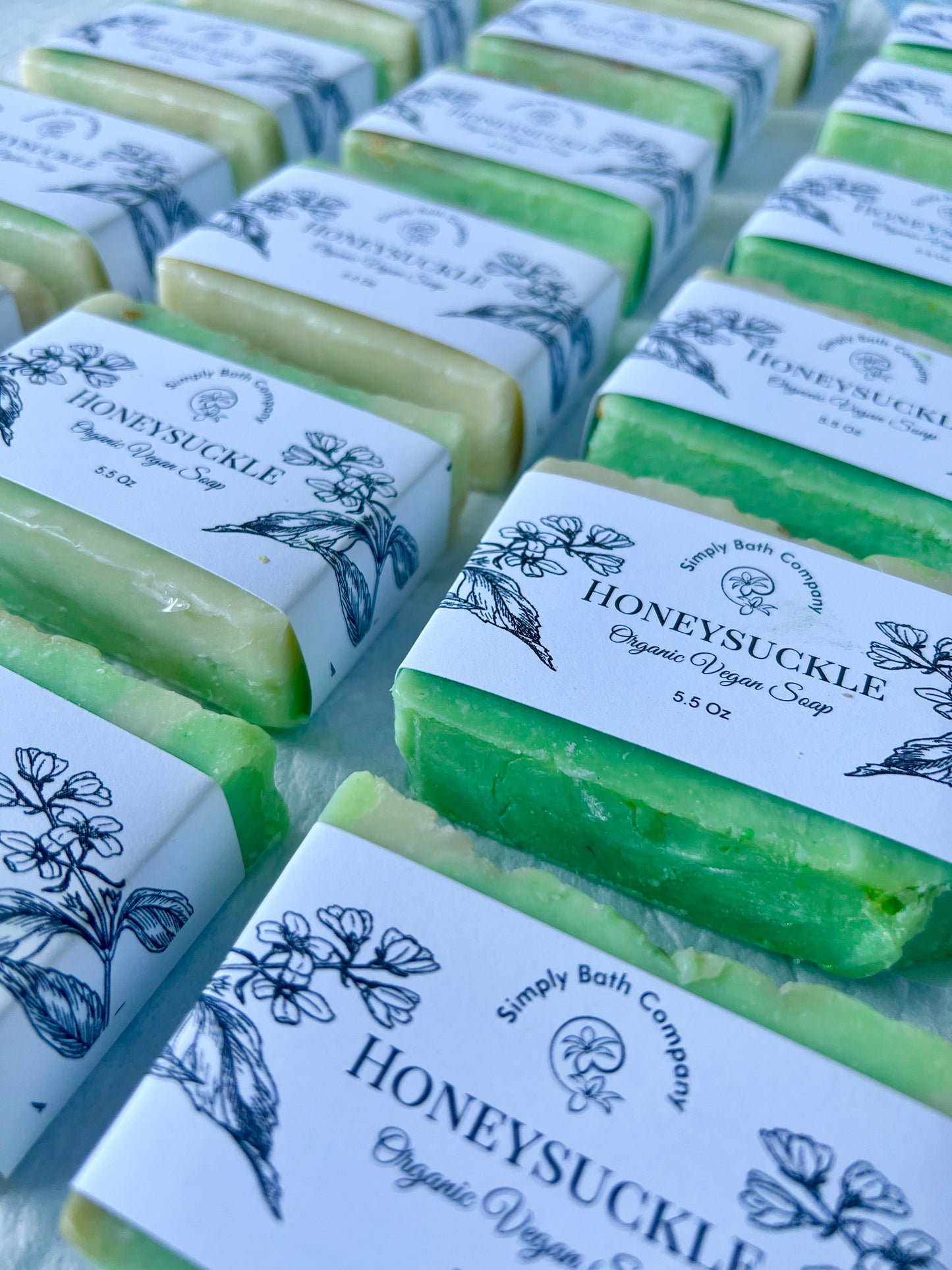 Organic Honeysuckle Gardenia Soap