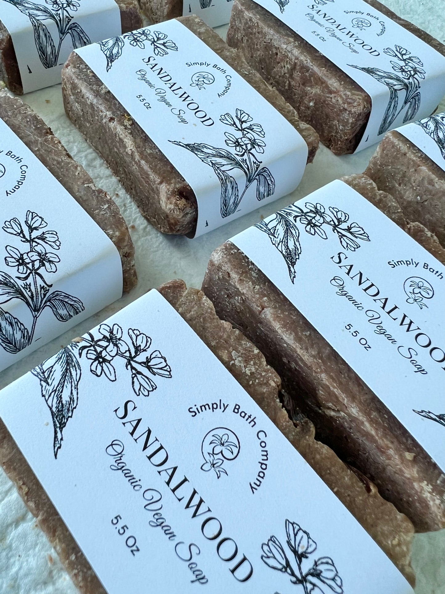 Organic Sandalwood Body Bar