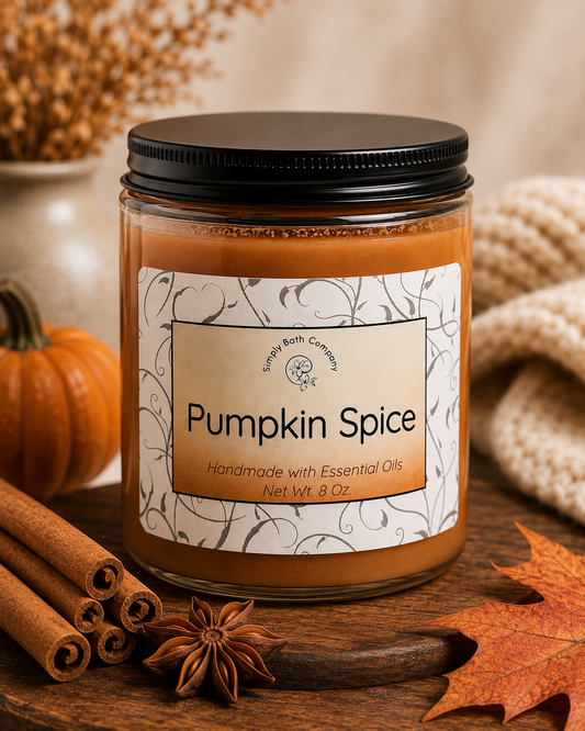 Pumpkin Spice Soy Wax Candle