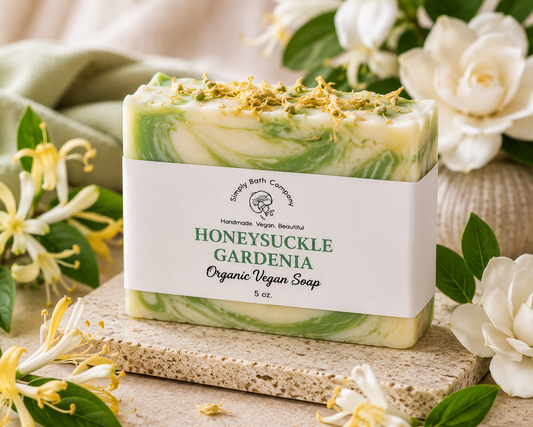 Organic Honeysuckle Gardenia Body Bar