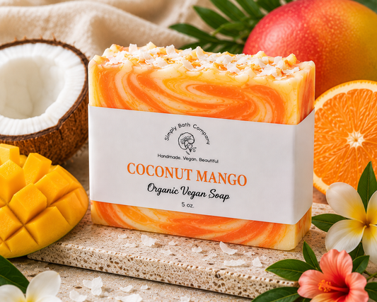 Organic Mango Coconut Body Bar