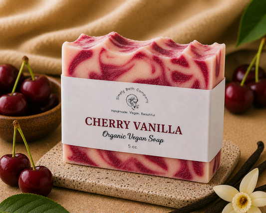 Organic Black Cherry Vanilla Body Bar