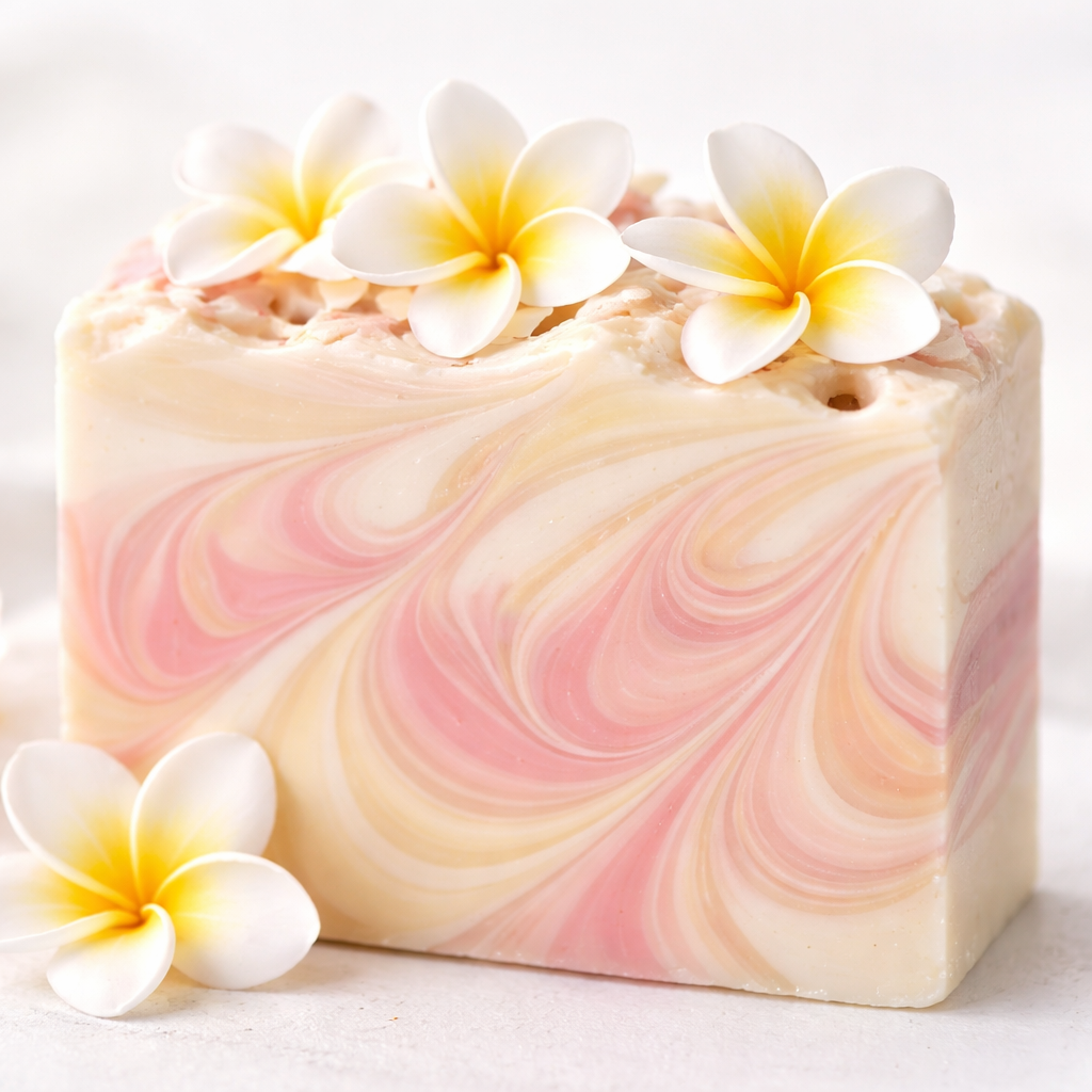 Organic Plumeria Body Bar
