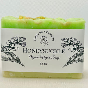 Organic Honeysuckle Gardenia Soap