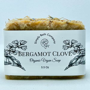 Organic Bergamot Clove Body Bar
