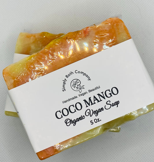 Organic Mango Coconut Body Bar